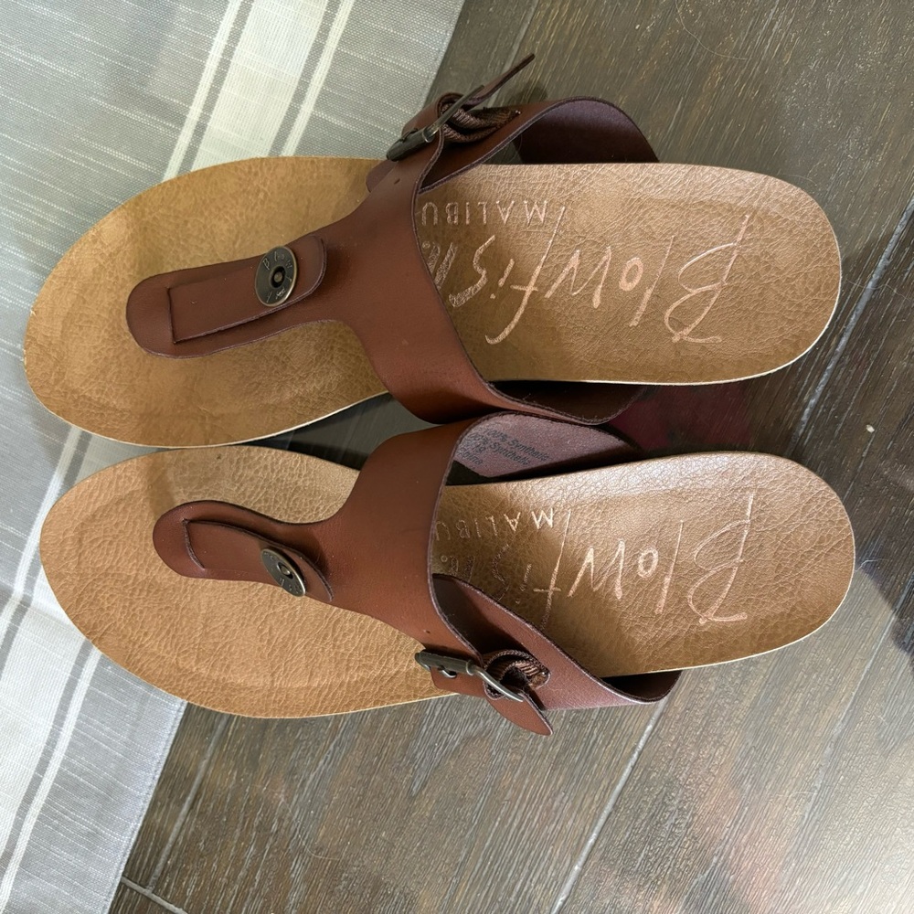 Brown sandals